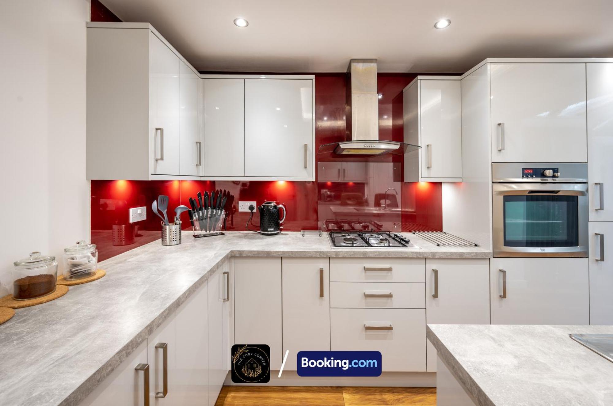 Apartmán Cosy 3-Bed House, Garden & Free Parking In Stretford Manchester Exteriér fotografie