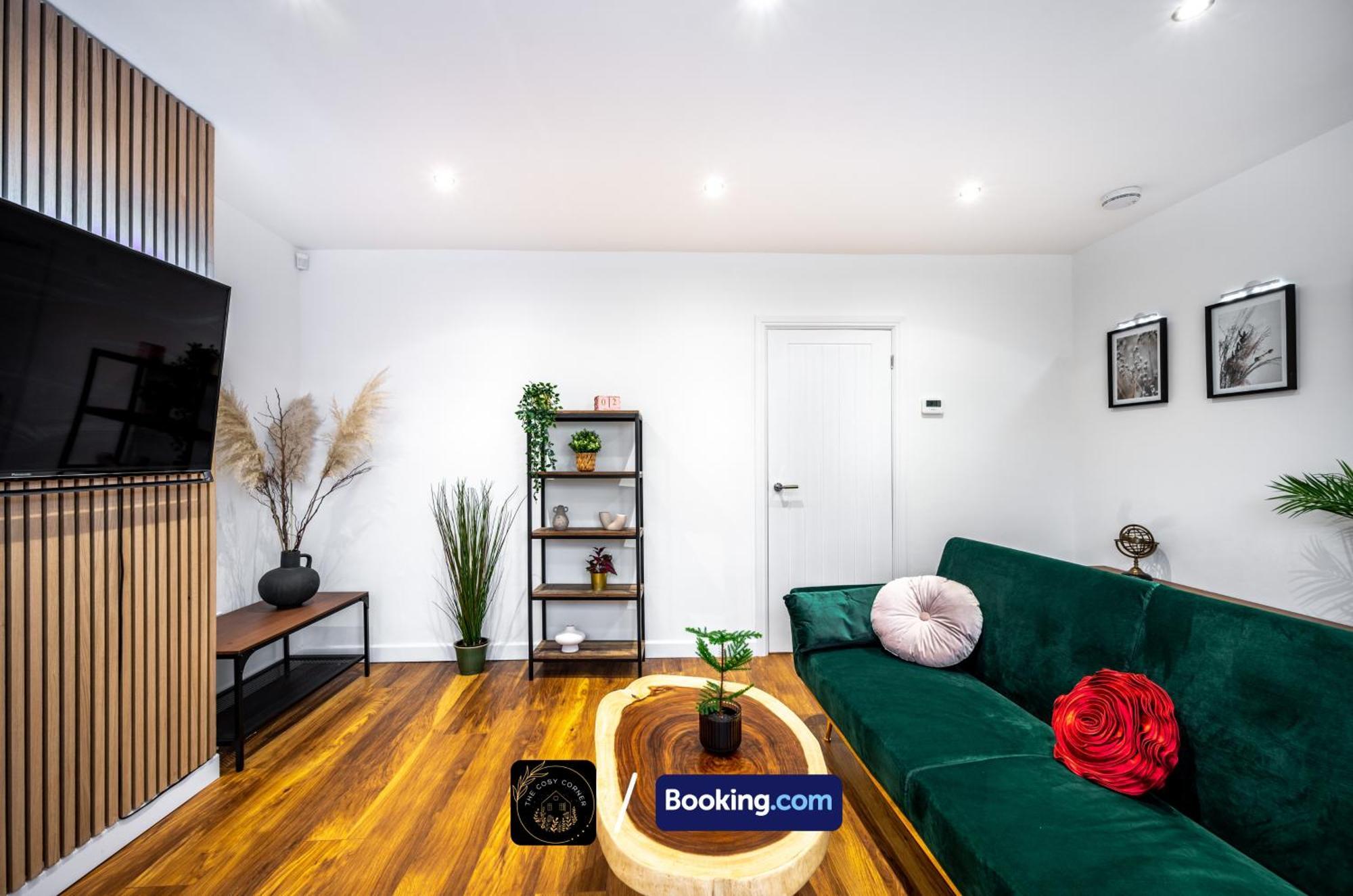Apartmán Cosy 3-Bed House, Garden & Free Parking In Stretford Manchester Exteriér fotografie